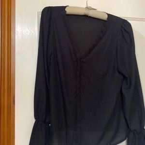Pretty black blouse